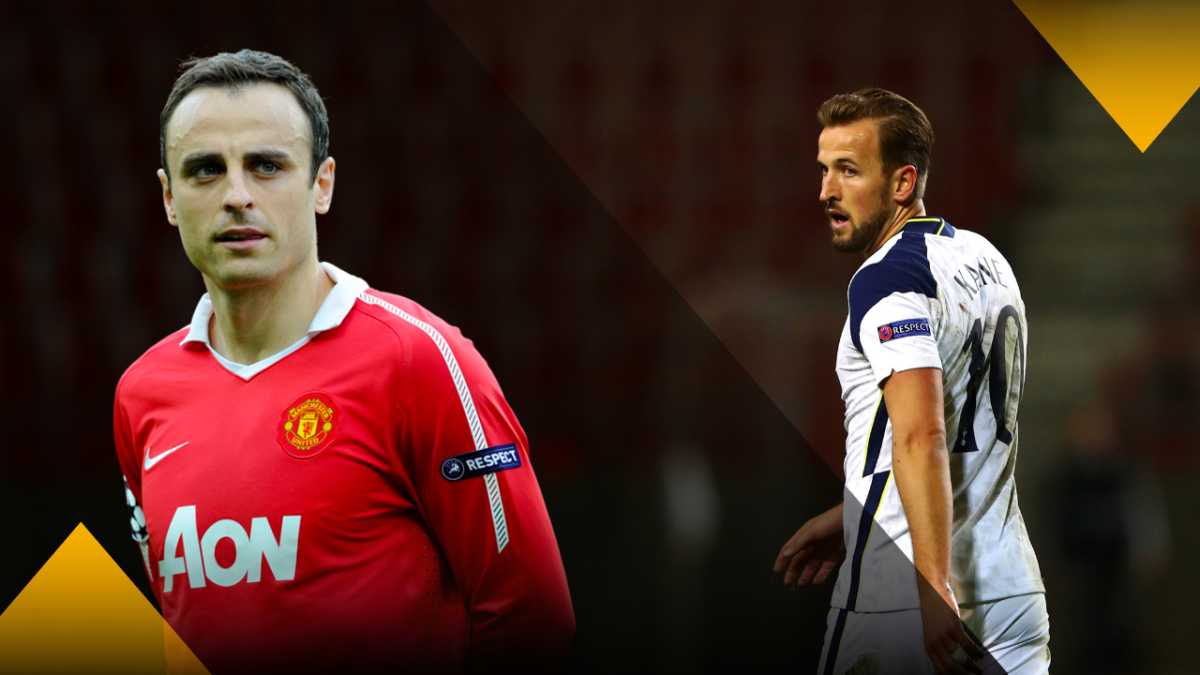 Tottenham legends Dimitar Berbatov and Harry Kane